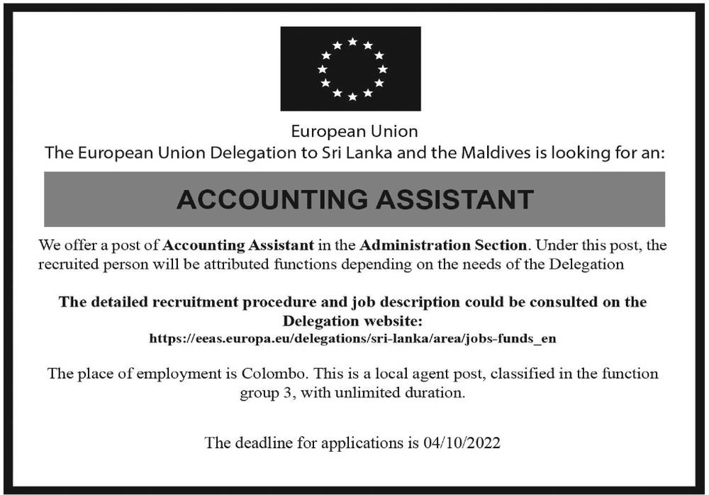 Accounting Assistant - European Union